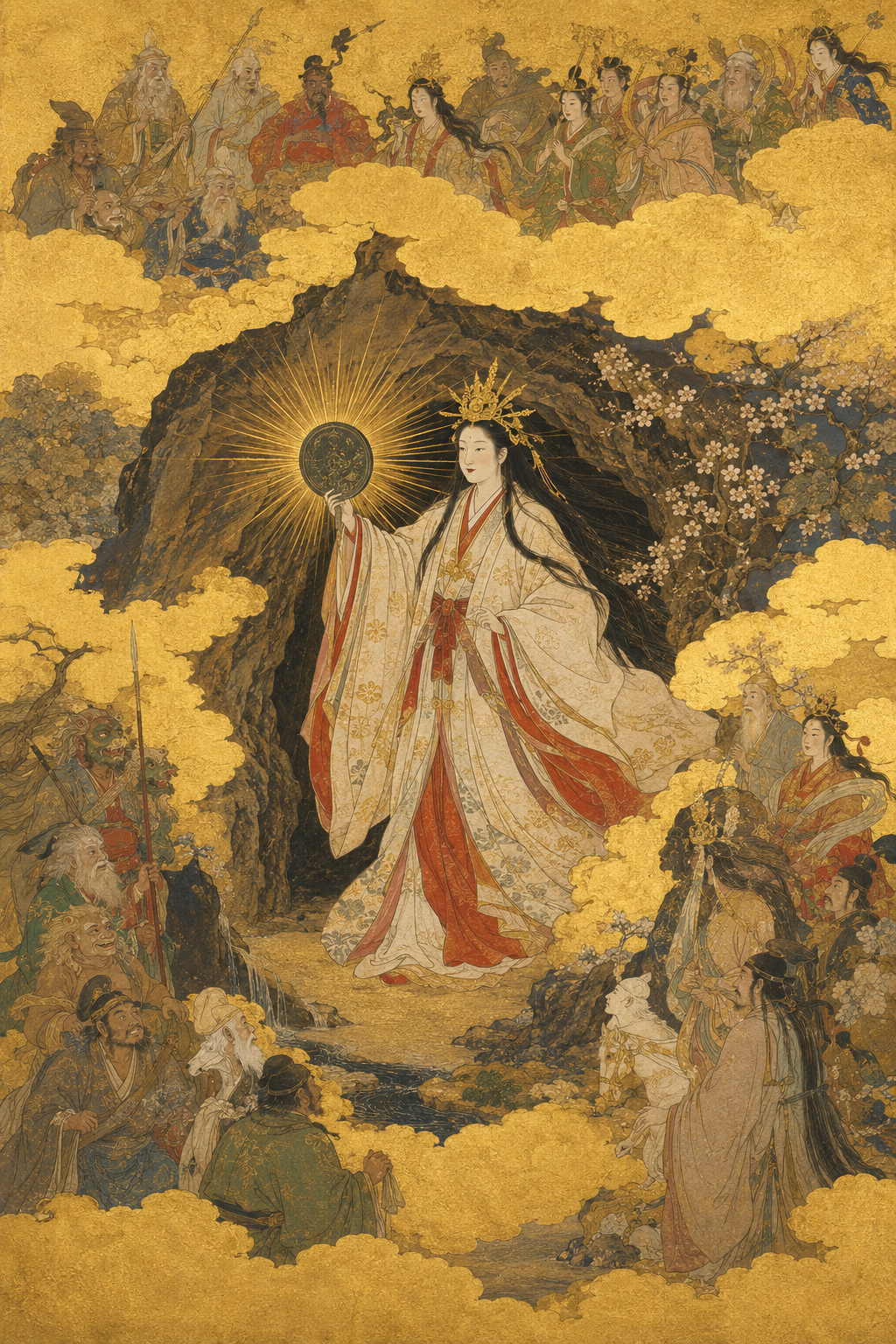 天照大御神 — 大和絵 emaki