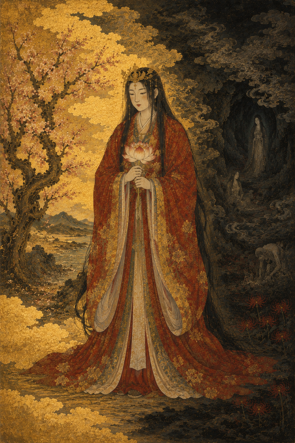 伊邪那美 — 大和絵 emaki
