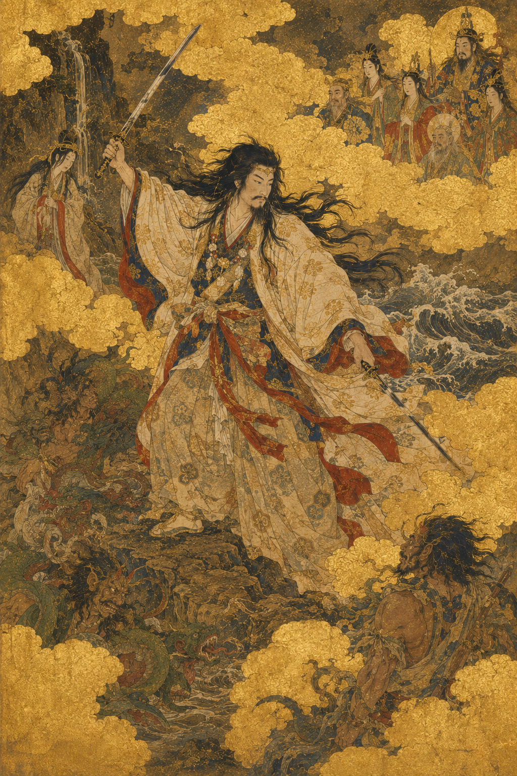 須佐之男命 — 大和絵 emaki